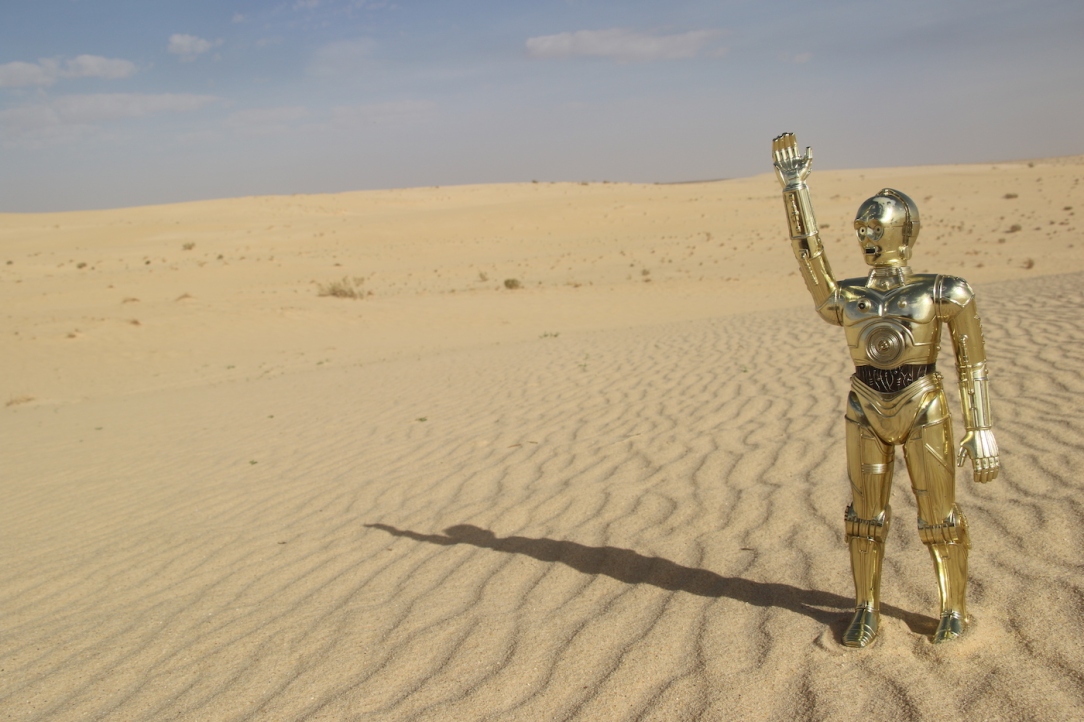 Star Wars Locations: The Krayt Dragon and C-3PO Escape Pod Landing Site near Tozeur, Tunisia